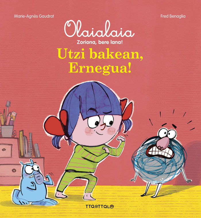 Utzi bakean, Ernegua!, de Gaudrat, Marie-Agnès | portada del libro