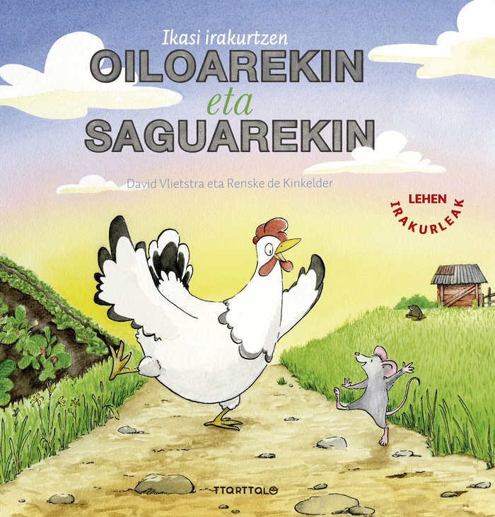 Ikasi irakurtzen oiloarekin eta saguarekin, de Vlietstra, David | portada del libro
