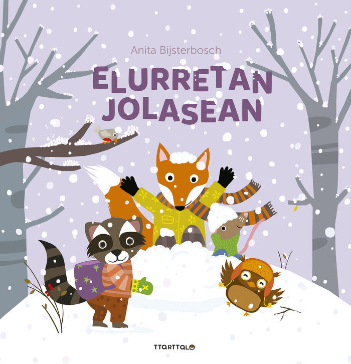 Elurretan jolasean, de BIJSTERBOSCH, ANITA | portada del libro