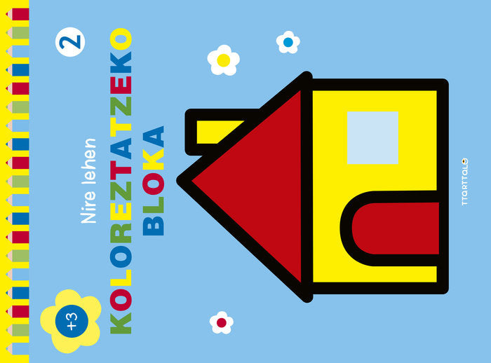 Etxea (Nire lehen koloreztatzeko bloka 2), de BALLON | portada del libro