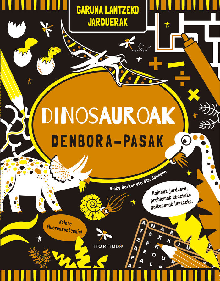 Dinosauroak, de BARKER, VICKY | portada del libro