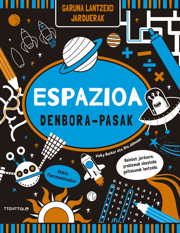 Espazioa, de BARKER, VICKY | portada del libro
