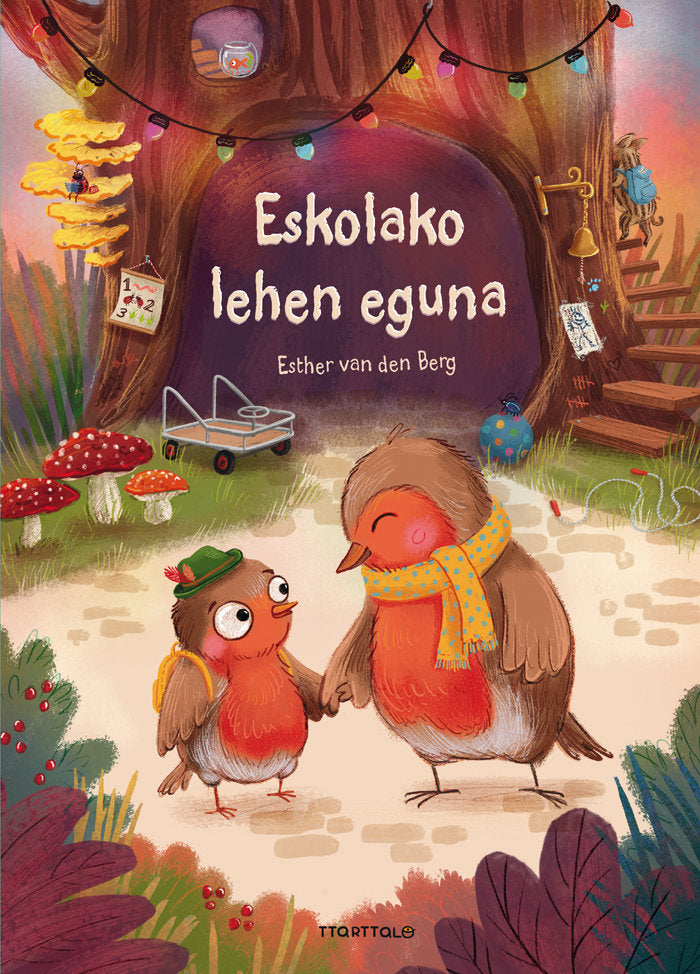 Eskolako lehen eguna, de VAN DEN BERG, ESTHER | portada del libro