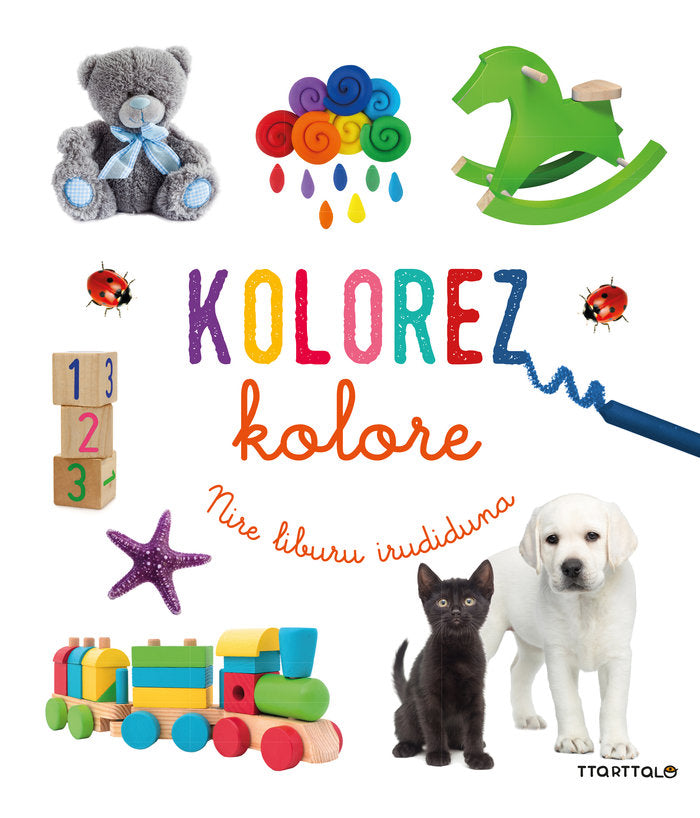 Kolorez kolore, de LANGUE AU CHAT | portada del libro