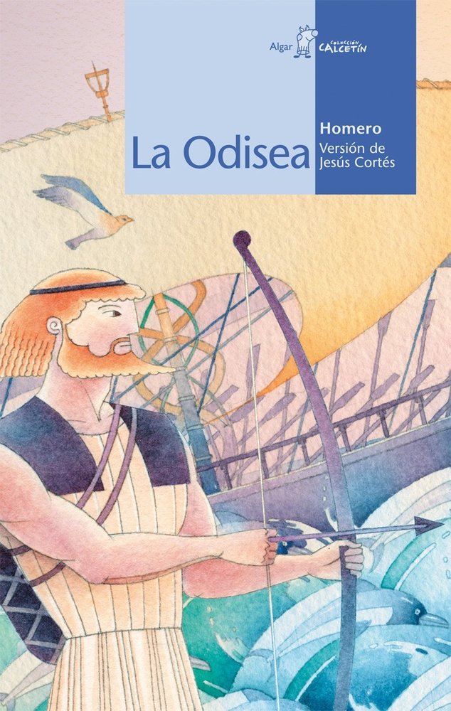 ODISEA, LA, de Homero | portada del libro
