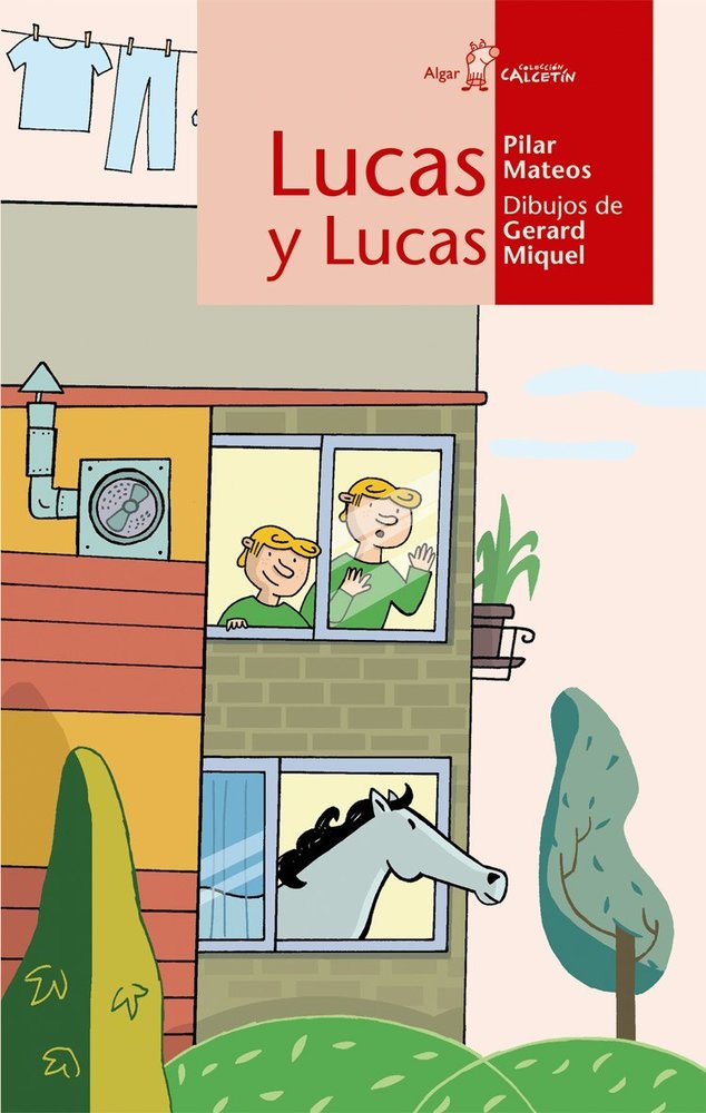 Lucas y Lucas, de Pilar Mateos | portada del libro