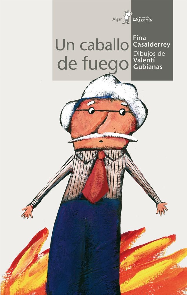 Un caballo de fuego, de Fina Casalderrey | portada del libro