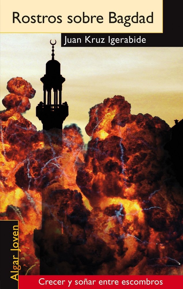 Rostros sobre Bagdad, de Juan Kruz | portada del libro