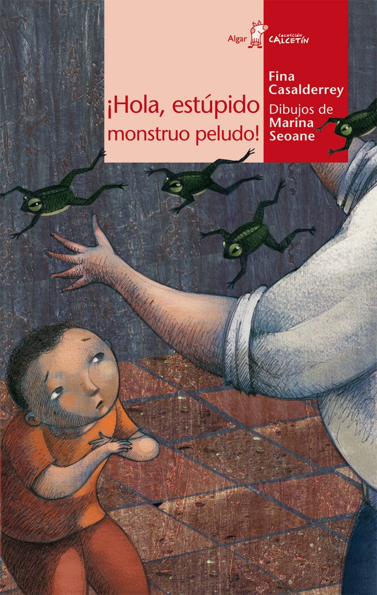 íHola, estúpido monstruo peludo!, de Fina Casalderrey | portada del libro