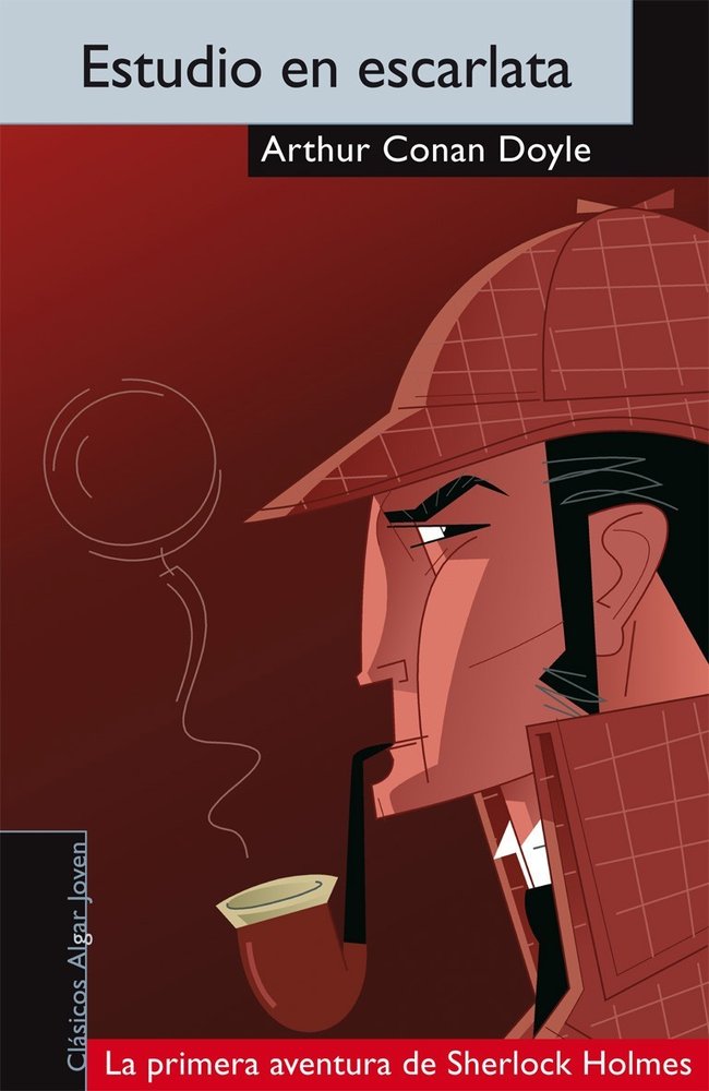 Estudio en escarlata, de Conan Doyle | portada del libro
