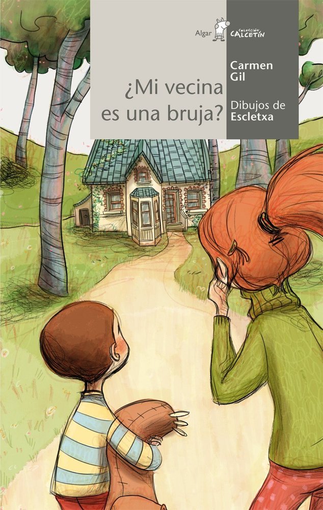 MI VECINA ES UNA BRUJA? - CALCETIN "BLANCO", de Carmen Gil | portada del libro