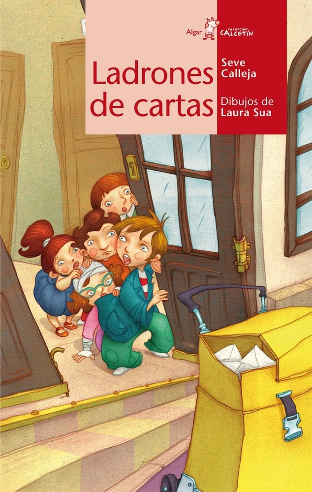 Ladrones de cartas, de Seve Calleja | portada del libro