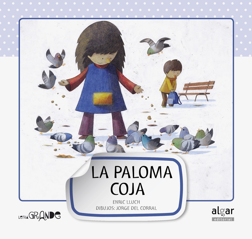 La paloma coja, de Enric Lluch | portada del libro