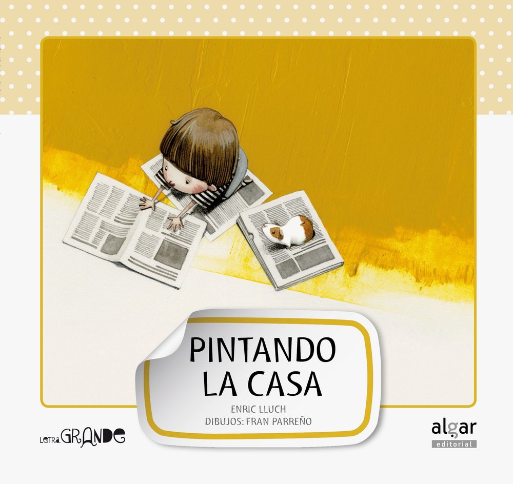 Pintando la casa, de Enric Lluch | portada del libro