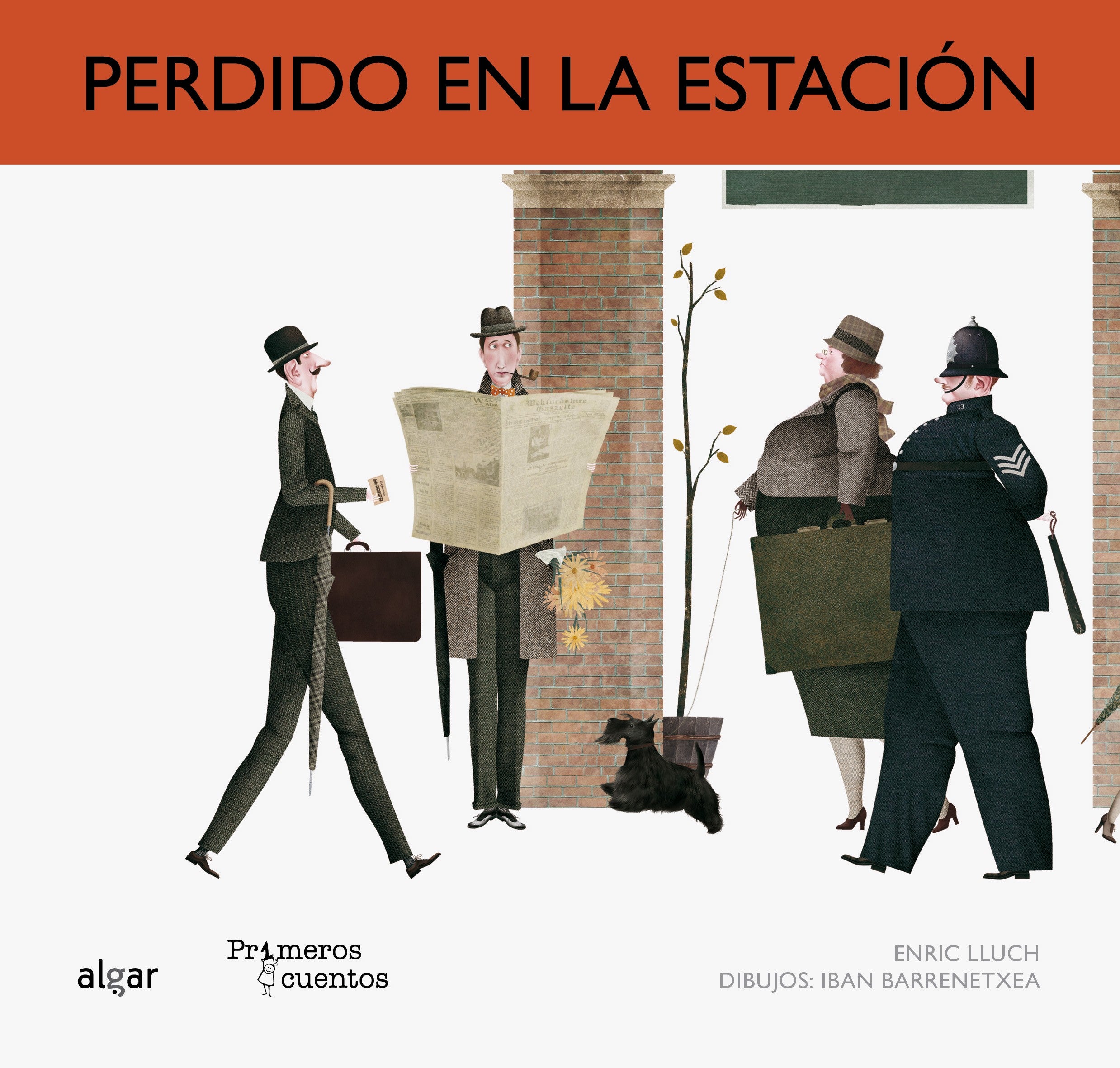 Perdido en la estación, de Enric Lluch | portada del libro
