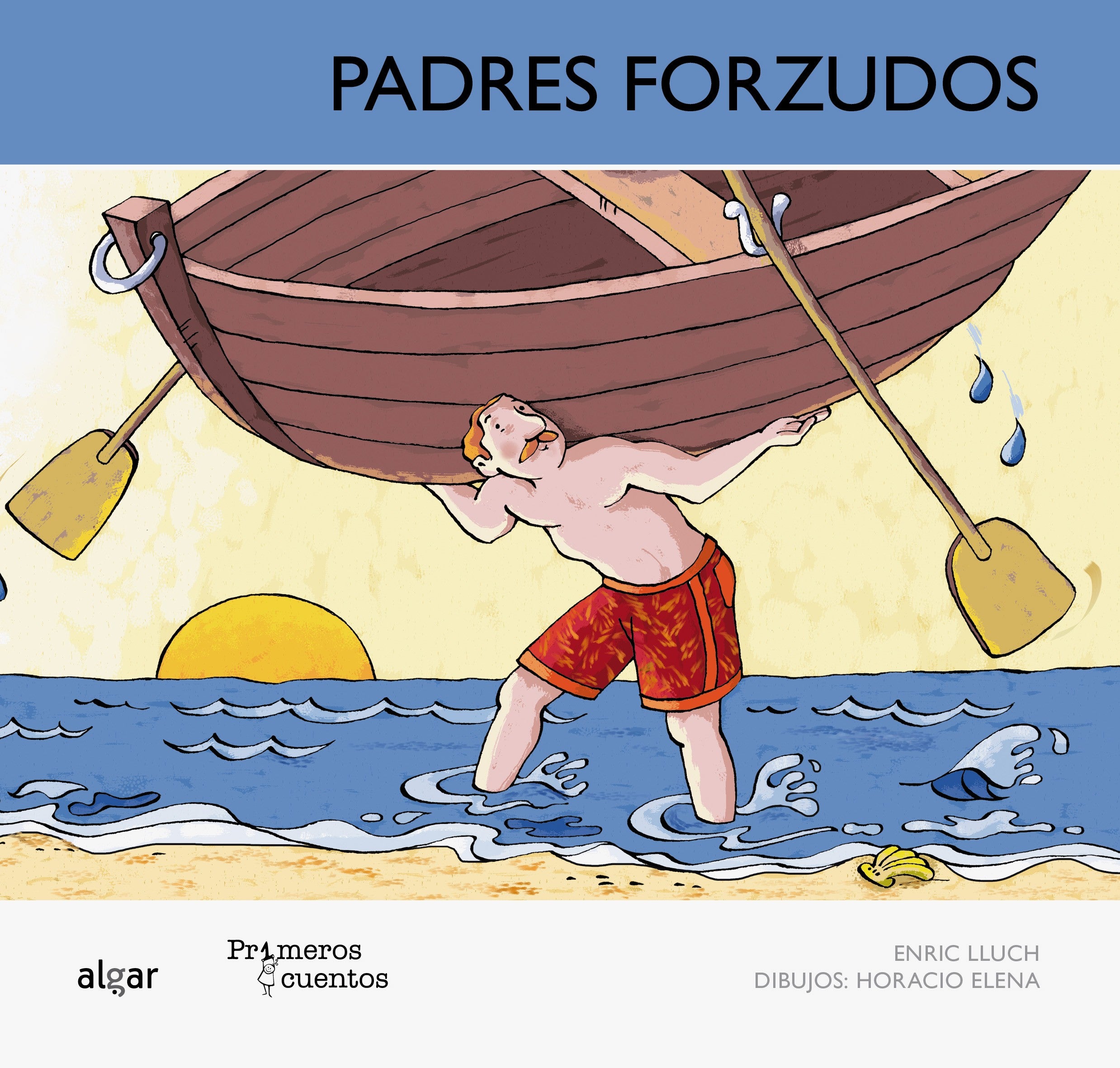 Padres forzudos, de Enric Lluch | portada del libro