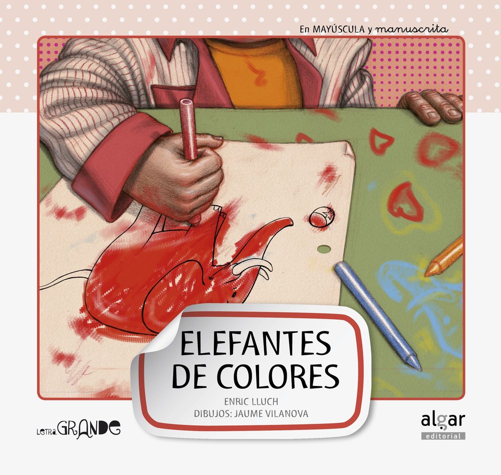 Elefantes de colores, de Enric Lluch | portada del libro