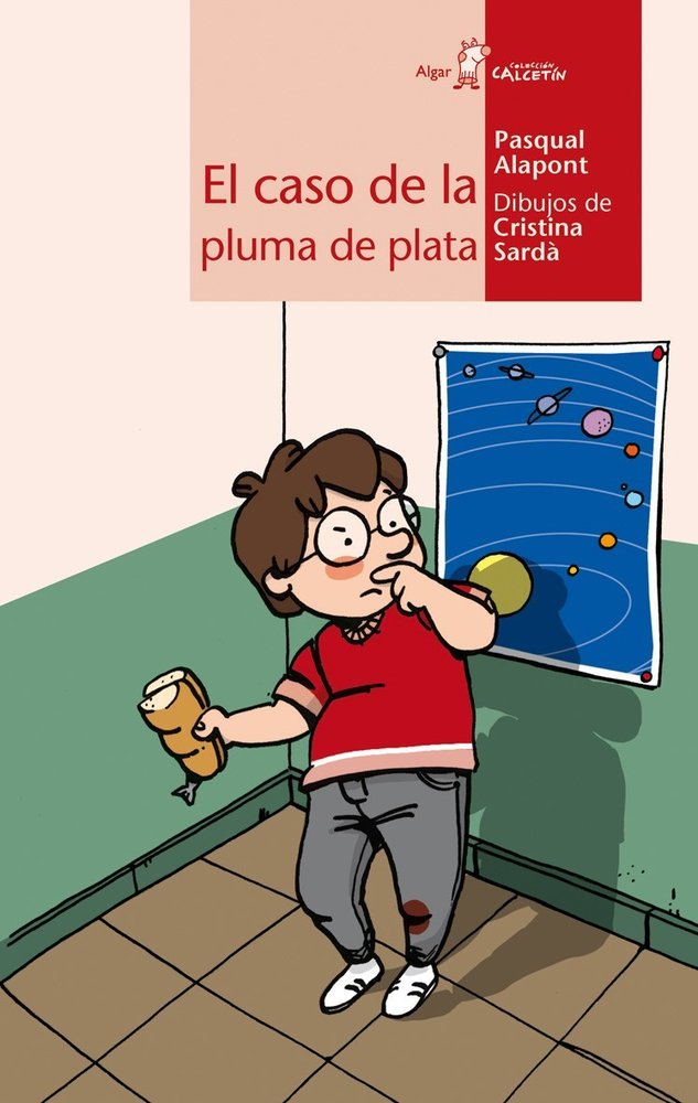 El caso de la pluma de plata, de Pasqual Alapont | portada del libro