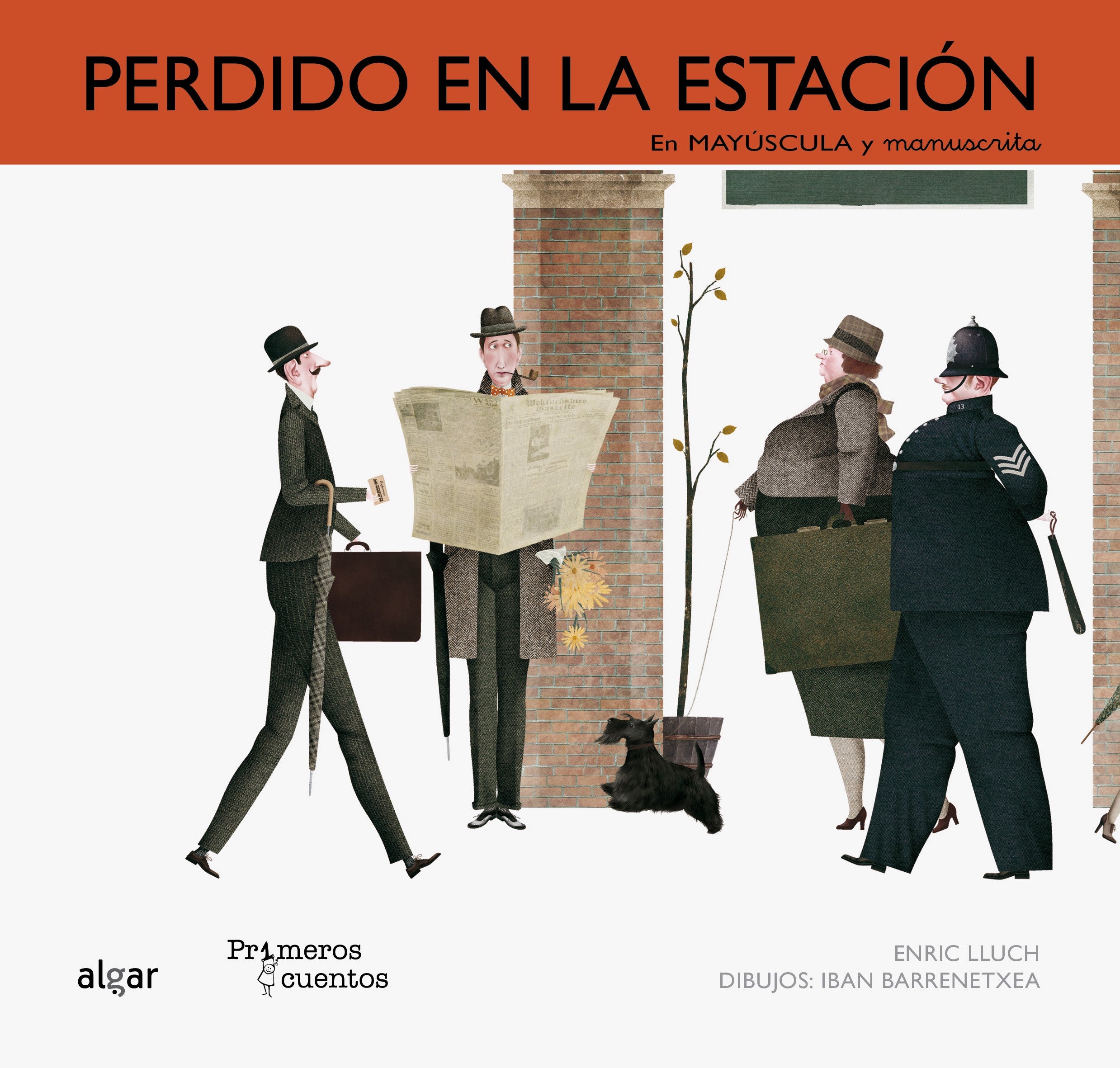 Perdido en la estación, de Enric Lluch | portada del libro