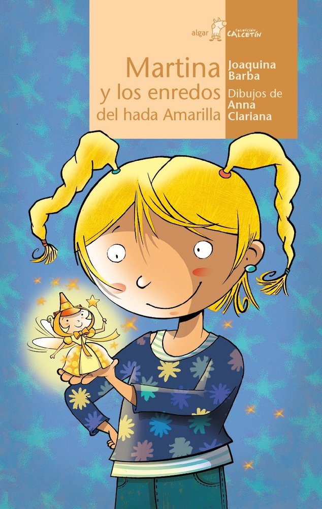 Martina y los enredos del hada Amarilla, de Joaquina Barba | portada del libro