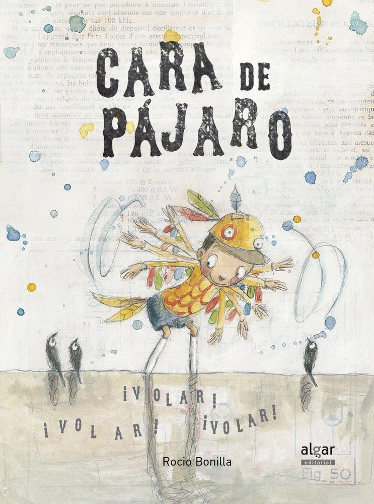 Cara de pájaro, de Rocio Bonilla | portada del libro