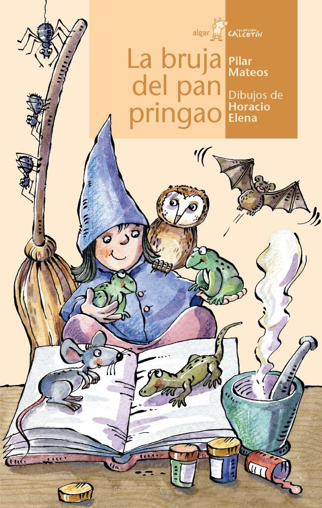 La bruja del pan pringao, de Pilar Mateos | portada del libro