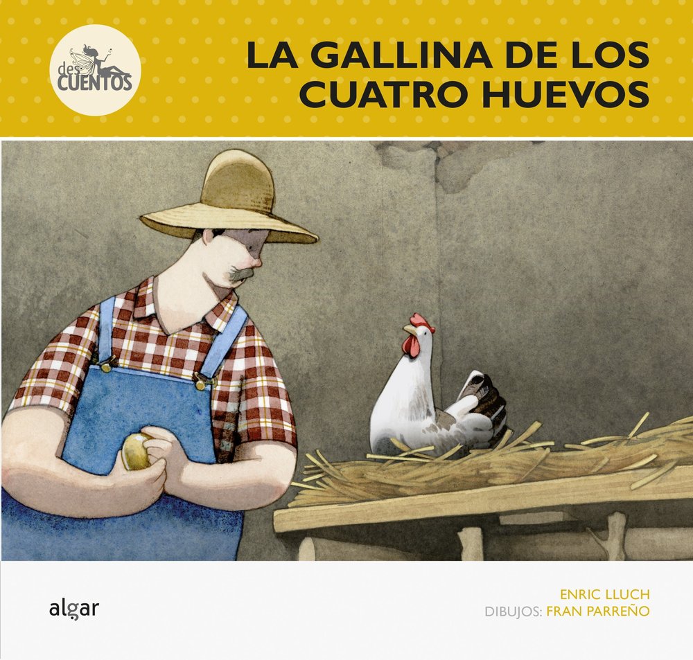 La gallina de los cuatro huevos, de Lluch Girbés | portada del libro