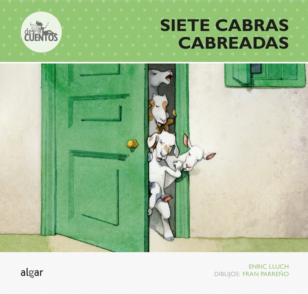 SIETE CABRAS CABREADAS, de Lluch Girbés | portada del libro