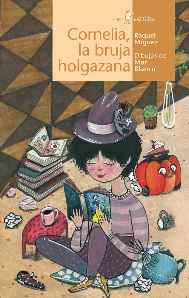 Cornelia, la bruja holgazana, de Raquel Míguez | portada del libro