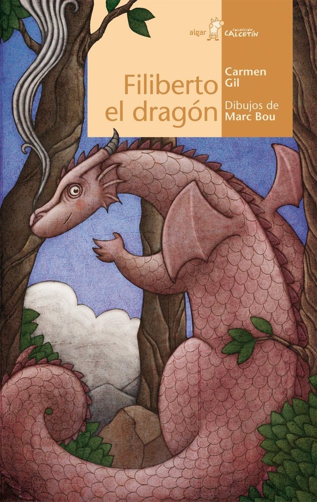 Filiberto el dragón, de Carmen Gil | portada del libro
