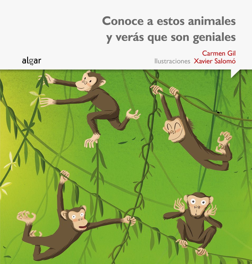 Conoce a estos animales y verás que son geniales, de Gil Martínez | portada del libro