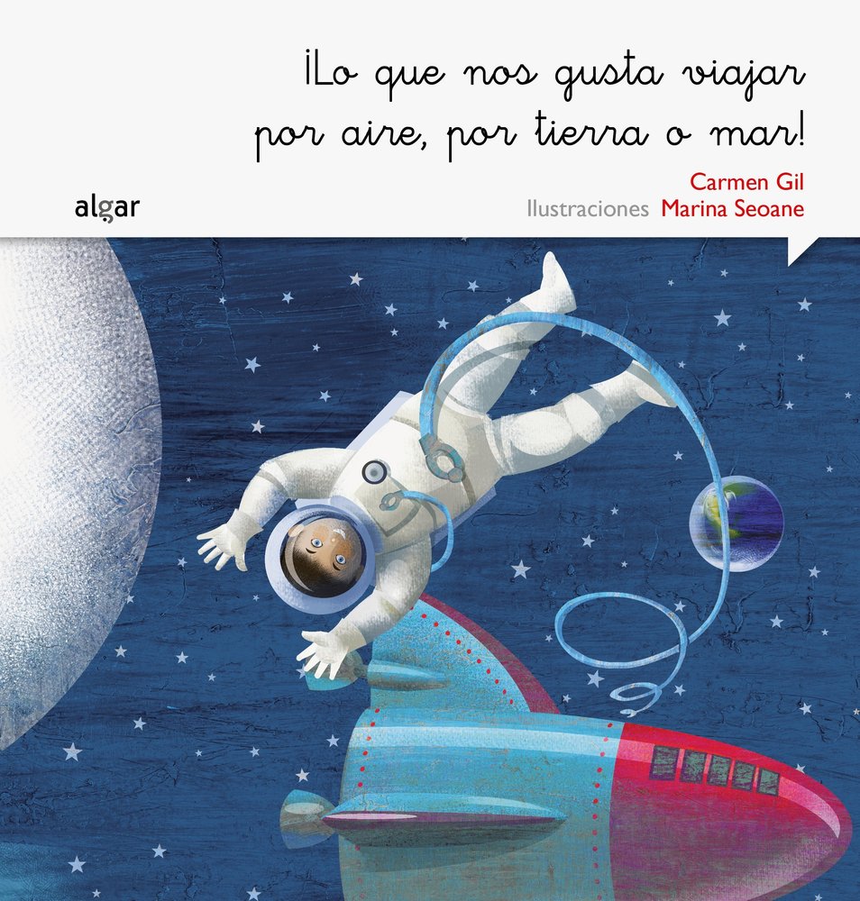 ¡Lo que nos gusta viajar por aire, por tierra o mar!, de Gil Martínez | portada del libro