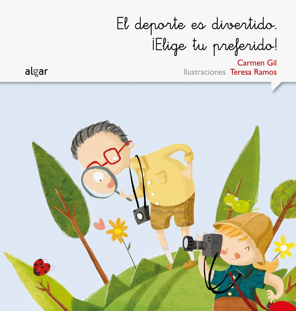 DEPORTE ES DIVERTIDO, EL. ¡ELIGE TU PREFERIDO! - CURSIVA, de Gil Martínez | portada del libro