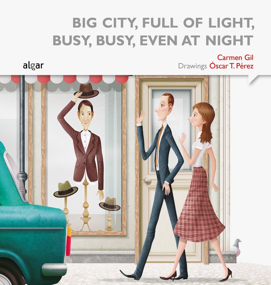 Big City, Full of Light Busy, Busy, Even at Night, de Gil Martínez | portada del libro