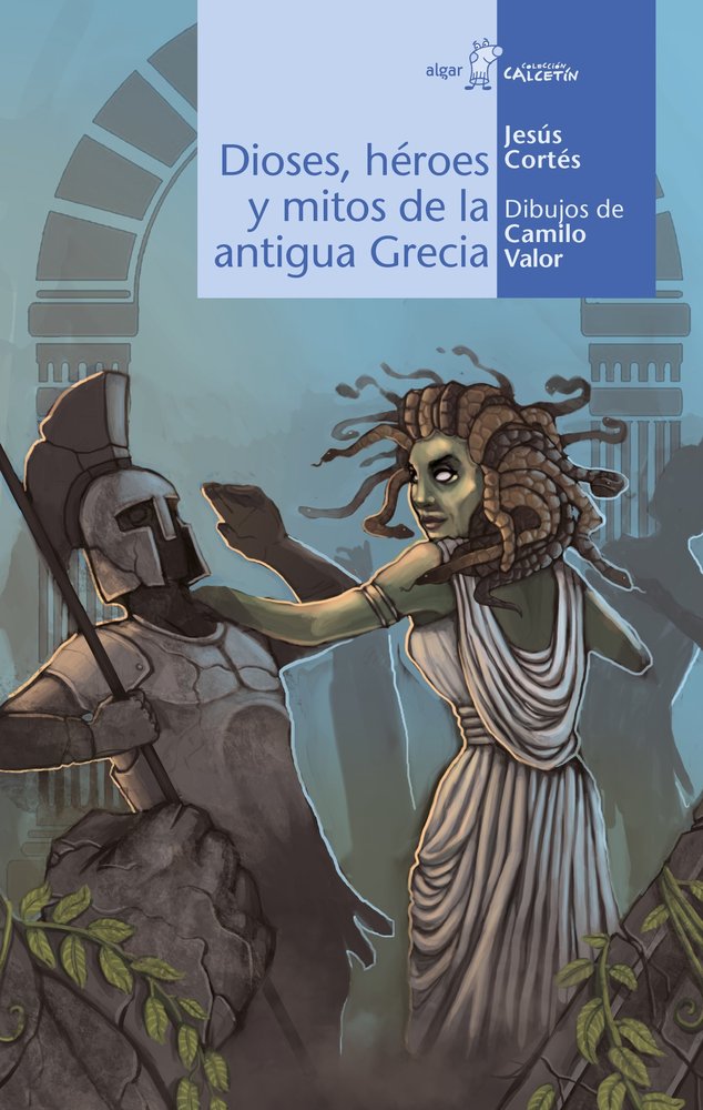Dioses, héroes y mitos de la antigua Grecia, de Jesús Cortés | portada del libro