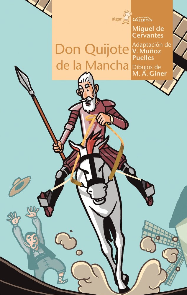 Don Quijote de la Mancha, de Miguel de Cervantes | portada del libro