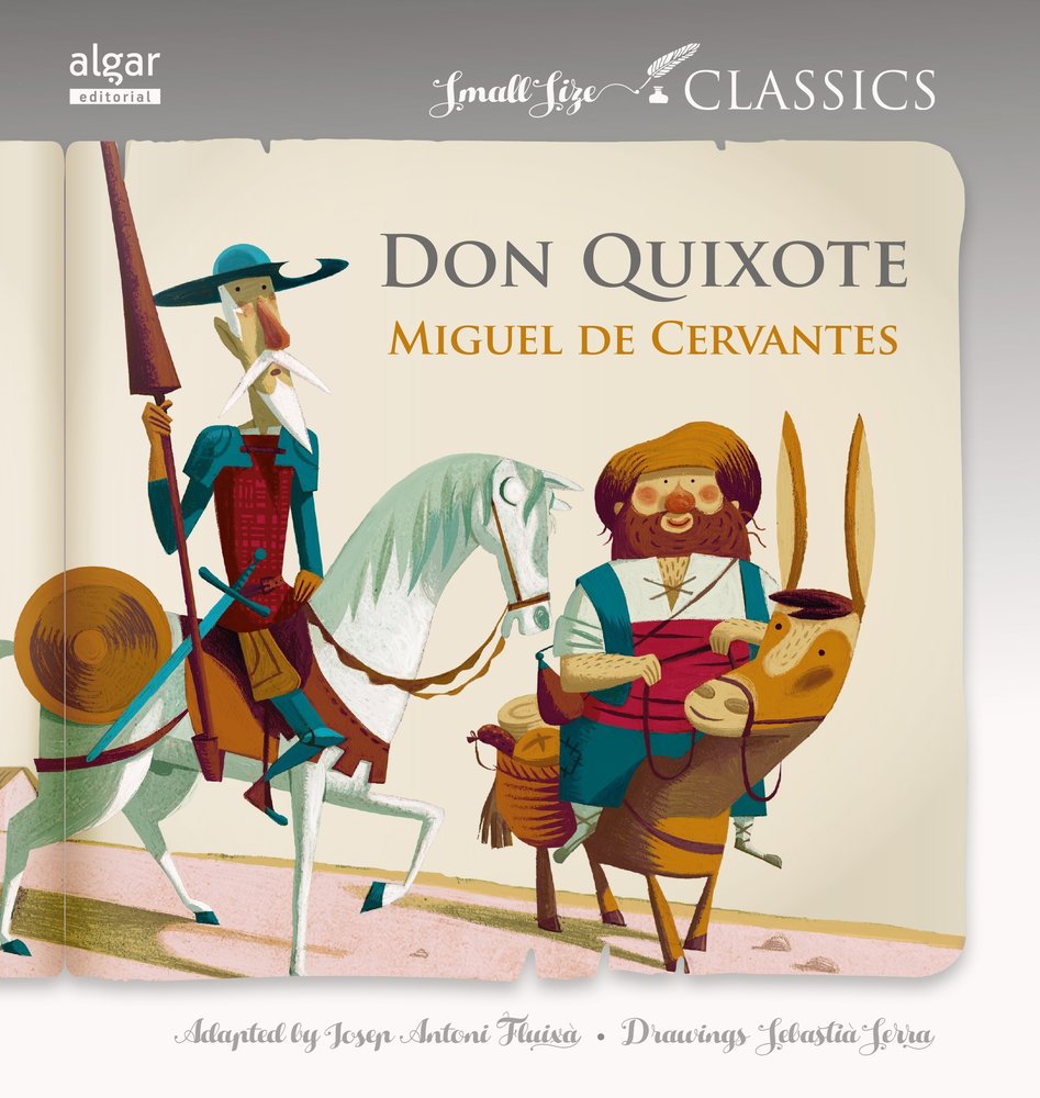DON QUIXOTE -MINI CLASICOS, de de Cervantes | portada del libro
