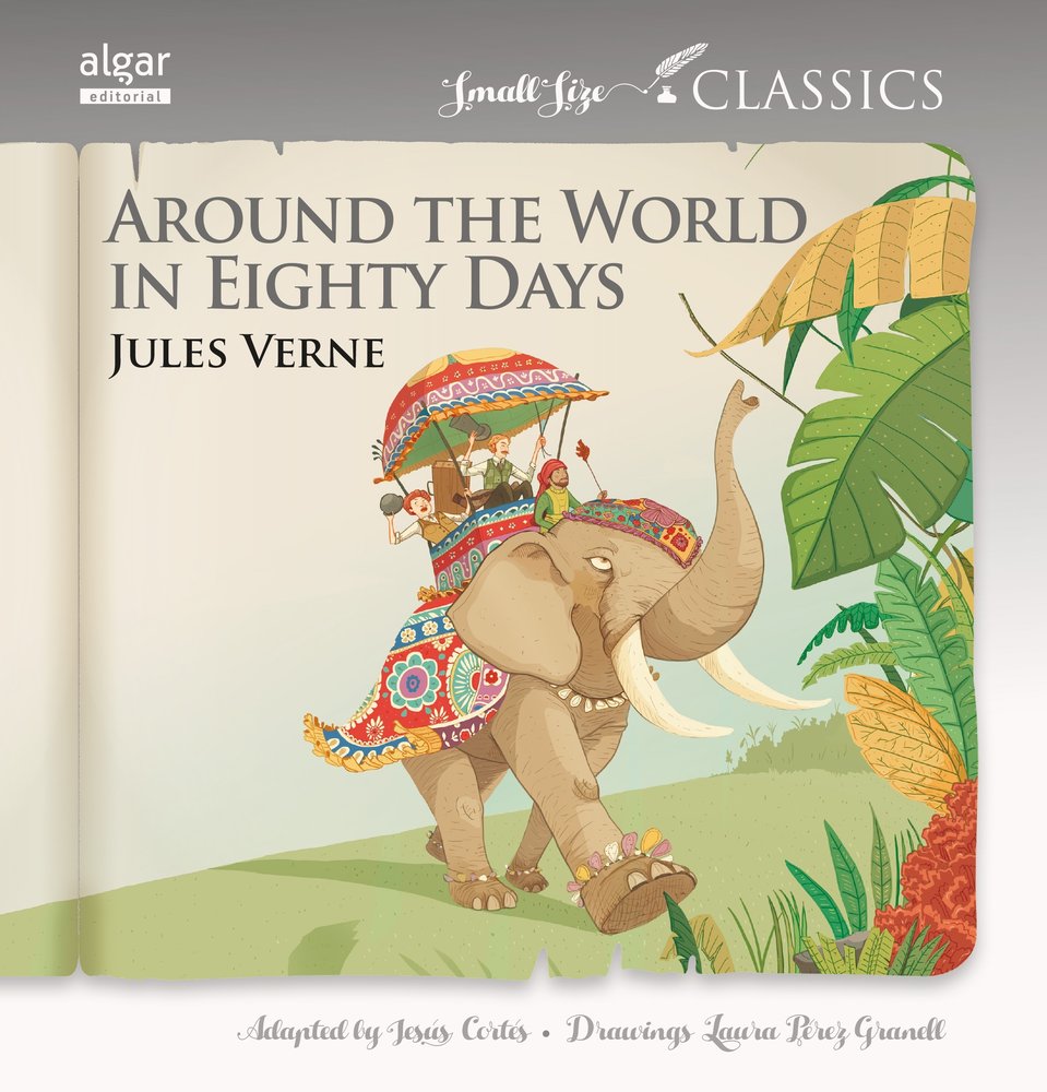 Around the World in Eighty Days, de Verne | portada del libro