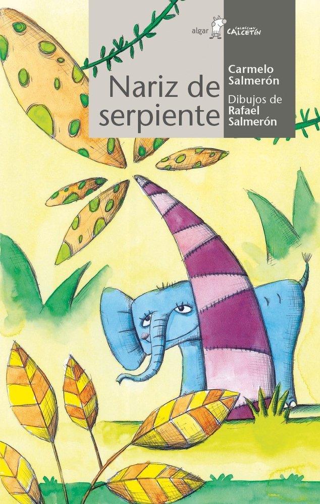 Nariz de serpiente, de Carmelo Salmerón | portada del libro