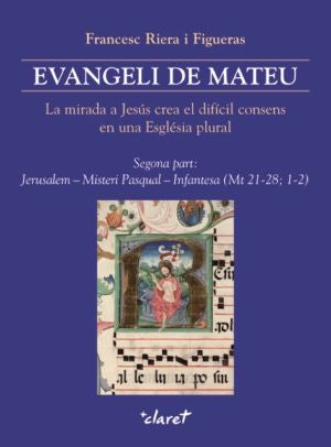 Evangeli de Mateu (2), de Riera i Figueras, Francesc | portada del libro