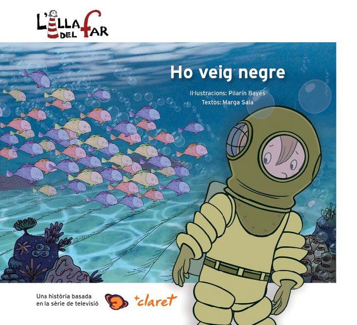 Ho veig negre, de Bayés, Pilarín | portada del libro
