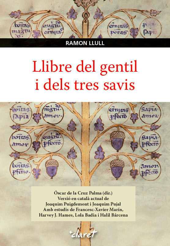 Llibre del gentil i dels tres Savis | portada del libro