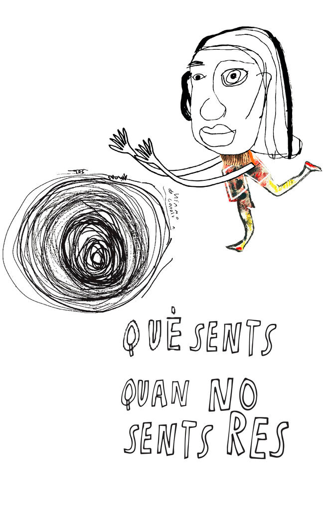 Què sents quan no sents res | portada del libro