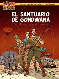 BLAKE Y MORTIMER 18. EL SANTUARIO DE GONDWANA, de Sente, Yves | portada del libro