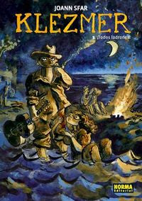 KLEZMER 3. ¡TODOS LADRONES!, de Sfar | portada del libro