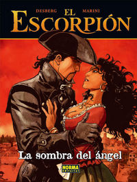 EL ESCORPIÓN 08. LA SOMBRA DEL ÁNGEL (CARTONÉ), de Desberg | portada del libro