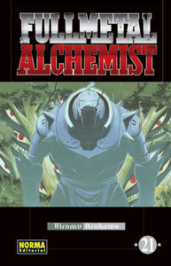 FULLMETAL ALCHEMIST 21, de Arakawa, Hiromu | portada del libro