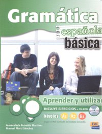 Gramática española básica + CD, de Martí Sánchez, Manuel | portada del libro
