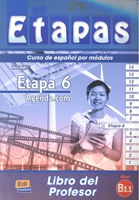Etapa 6. Agenda.com - Libro del profesor, de Eusebio Hermira, Sonia | portada del libro