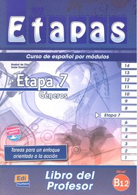 Etapa 7. Géneros - Libro del profesor, de Eusebio Hermira, Sonia | portada del libro